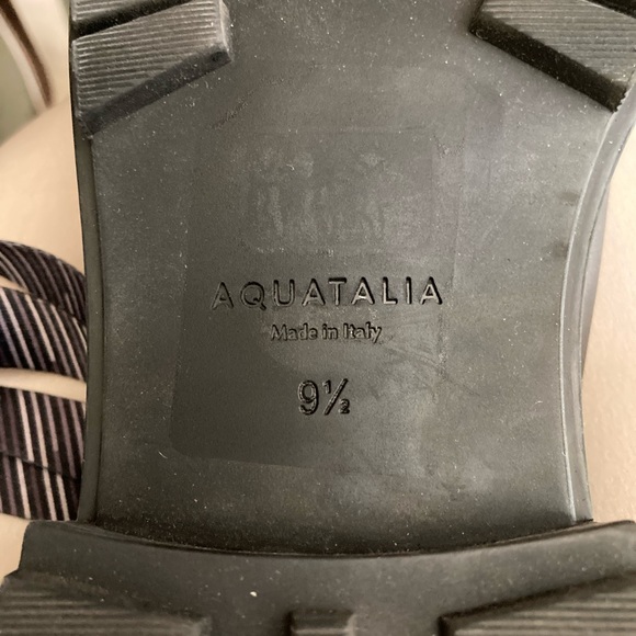 Designer 10” Aquatalia Leather Boots size 9.5 - Picture 6 of 6